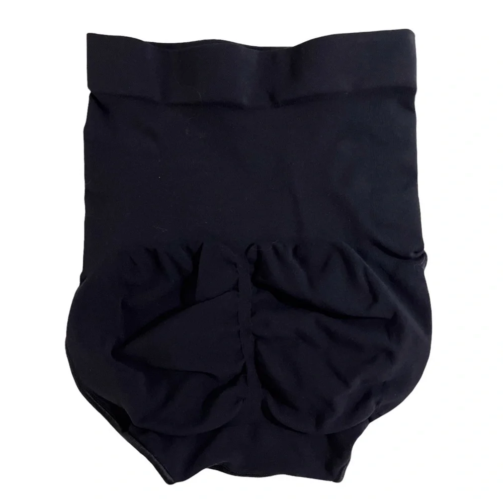 Skims Sculpting Mid Waist Brief Black Size S/M Shapewear Seamless Butt Lifting - Picture 5 of 8